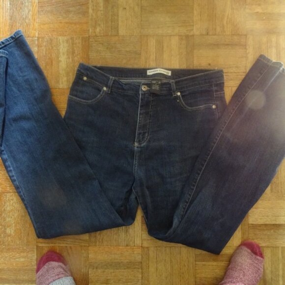 SIMON CHANG DENIUM SIZE 14 BOOTCUT 32 INCHES - Picture 2 of 3